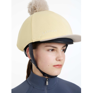 Toque My LeMieux pour casque Mimosa / stone Jaune
