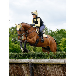 Toque My LeMieux pour casque Mimosa / stone Jaune