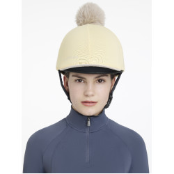 Toque My LeMieux pour casque Mimosa / stone Jaune
