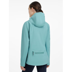 Veste imperméable courte LeMieux Isla Lagoon Bleu