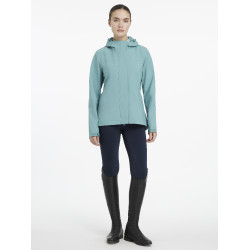 Veste imperméable courte LeMieux Isla Lagoon Bleu