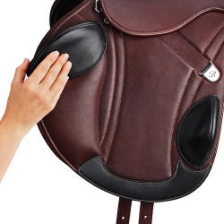 Selle d'obstacle Bates Advanta Havane Marron