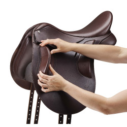 Selle mixte Bates Versa Marron