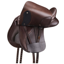 Selle mixte Bates Versa Marron