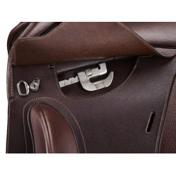 Selle mixte Bates Versa Marron