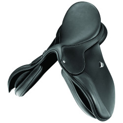 Selle mixte Bates cuir Heritage Noir Selle mixte Bates cuir Heritage Noir