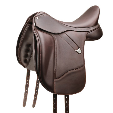 Selle dressage Bates Plus cuir Luxe Marron