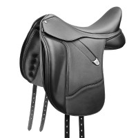 Selle dressage Bates Plus cuir Luxe Noir