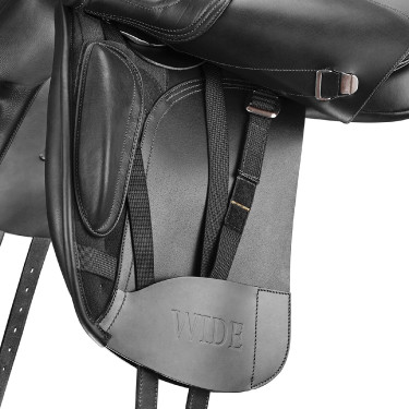 Selle dressage Bates Wide cuir Heritage Selle dressage Bates Wide cuir Heritage