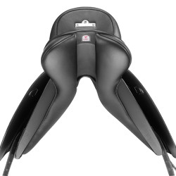 Selle dressage Bates Poney Noir