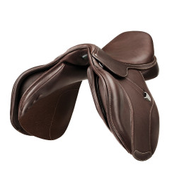 Selle Bates Elevation Plus cuir Luxe Marron Selle Bates Elevation Plus cuir Luxe Marron