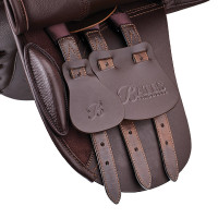 Selle Bates poney Show+ avec quartier long cuir Luxe Selle Bates poney Show+ avec quartier long cuir Luxe