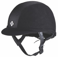 Casque Charles Owen AYR8 Plus Micro-suede Noir