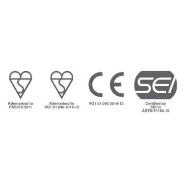 Casque Charles Owen SP8 Leather Look Casque Charles Owen SP8 Leather Look