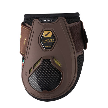 Protège-boulets Zandona Elite Air jeunes chevaux Marron