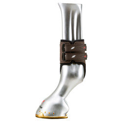 Protège-boulets Velcro Zandona Carbon Air Marron