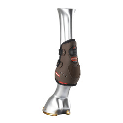 Protège-boulets Compétitions Zandona Carbon Air Feel+ Velcro Marron