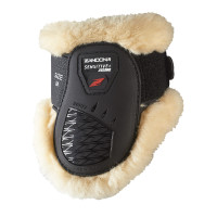 Protège-boulets mouton Zandona Carbon Air Sensitive+ jeunes chevaux Noir édition