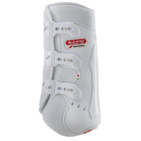 Guêtres de dressage Zandona King Carbon Air postérieurs Blanc