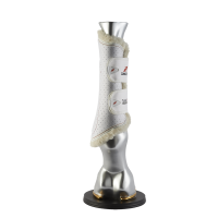 Guêtres micro-perforé mouton Zandona Turnout Air postérieurs Blanc