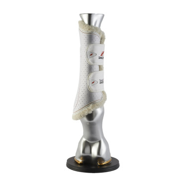 Guêtres micro-perforé mouton Zandona Turnout Air postérieurs Blanc Guêtres micro-perforé mouton Zandona Turnout Air postérieurs Blanc