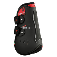 Guêtres Zandona Carbon Air Poney Velcro Noir