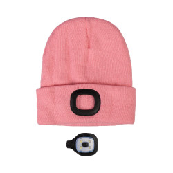 Bonnet tricoté Honey HKM Corail Rouge Bonnet tricoté Honey HKM Corail Rouge