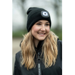 Bonnet tricoté Honey HKM Noir