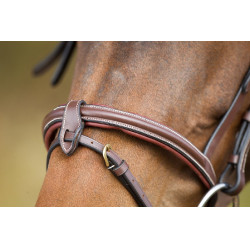 Bridon anatomique HFI Marron
