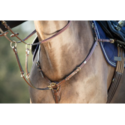 Collier de chasse Long Bridge HFI Marron
