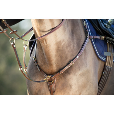 Collier de chasse Long Bridge HFI Marron