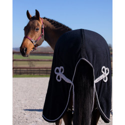 Couverture Fleece Show HFI Noir / argenté