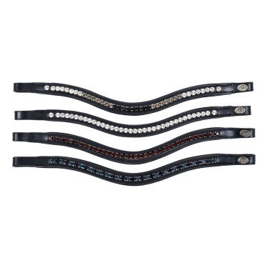 Frontal rembourré vague strass HFI Frontal rembourré vague strass HFI