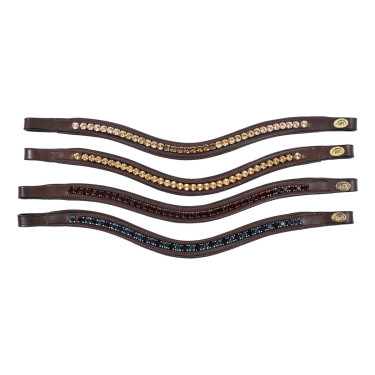 Frontal rembourré vague strass HFI Frontal rembourré vague strass HFI
