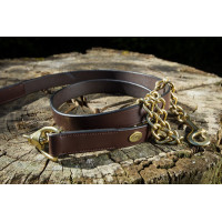 Longe de présentation cuir HFI Marron