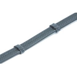 Rênes caoutchouc souple et cuir HFI Noir Rênes caoutchouc souple et cuir HFI Noir