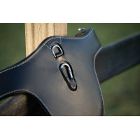 Sangle bavette HFI Evo cuir Noir