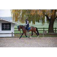 Tapis de selle HFI Velvet Bleu