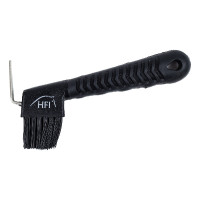 Cure-pieds brosse manche antidérapent HFI Noir Cure-pieds brosse manche antidérapent HFI Noir