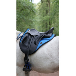 Tapis de selle Lami-Cell New endurance Bleu