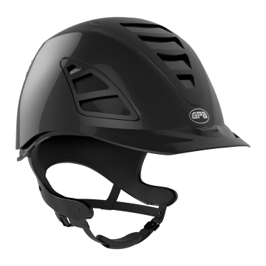 Casque GPA 4S Speed Air TLS Noir brillant Casque GPA 4S Speed Air TLS Noir brillant