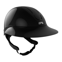 Casque GPA Global First Lady TLS Noir / noir brillant