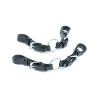Alliances de pelham HFI Master cuir anneaux Noir