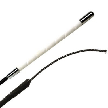 Cravache de dressage Whip & Go culot métal Cravache de dressage Whip & Go culot métal
