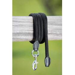 Licol néoprène Smart + longe en nylon HFI Master Noir / noir Licol néoprène Smart + longe en nylon HFI Master Noir / noir