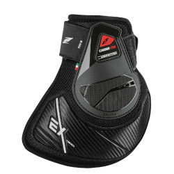 Protège-boulets Carbon Zandona Pro jeunes chevaux compétition Ex Noir