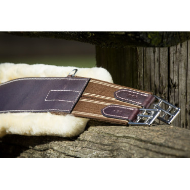 Sangle bavette HFI Master cuir / mouton Sangle bavette HFI Master cuir / mouton