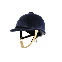 Casque Charles Owen Wellington Classic Flesh Marine paillète