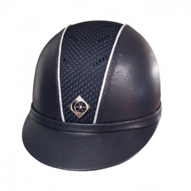 Casque Charles Owen SP8 Leather Look piping Casque Charles Owen SP8 Leather Look piping