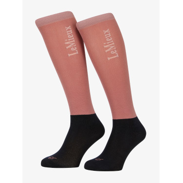 Chaussettes de concours LeMieux 2 paires Chaussettes de concours LeMieux 2 paires